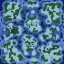 Clash in Ice Crown Warcraft 3: Map image