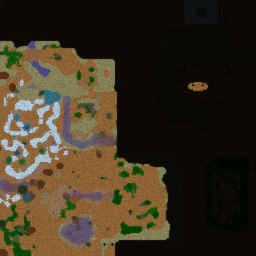 Clash of Fate [90.00b] - Warcraft 3: Mini map