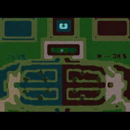 Clash Of The TiTan v1.3a(Fix) - Warcraft 3: Mini map