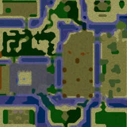 CmZ Element Wars Revolution V.7.0 - Warcraft 3: Mini map