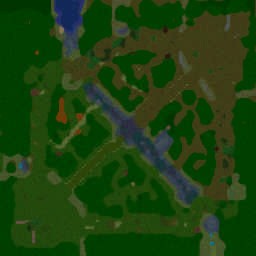 CoH Miao #1: Hunt of Nightmare - Warcraft 3: Mini map