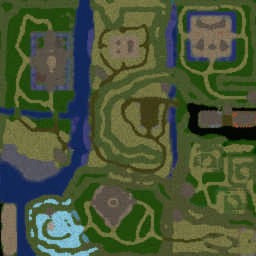 Con Duong To Lua v2.1 - Warcraft 3: Mini map
