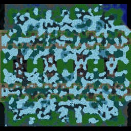 CoN: Wintergarde Keep - Warcraft 3: Mini map