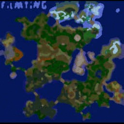 Conquest 7.0a - Warcraft 3: Mini map