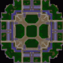 Contest at Theramore - Warcraft 3: Mini map