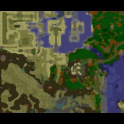 Cooperative Adventure (Pereoan) - Warcraft 3: Mini map