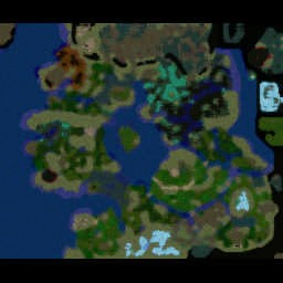 Corruption of Veseon 0.4.8 - Warcraft 3: Mini map