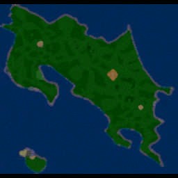 Costa Rica - Warcraft 3: Mini map