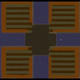 Crazy battle map fire 1.2 - Warcraft 3: Mini map