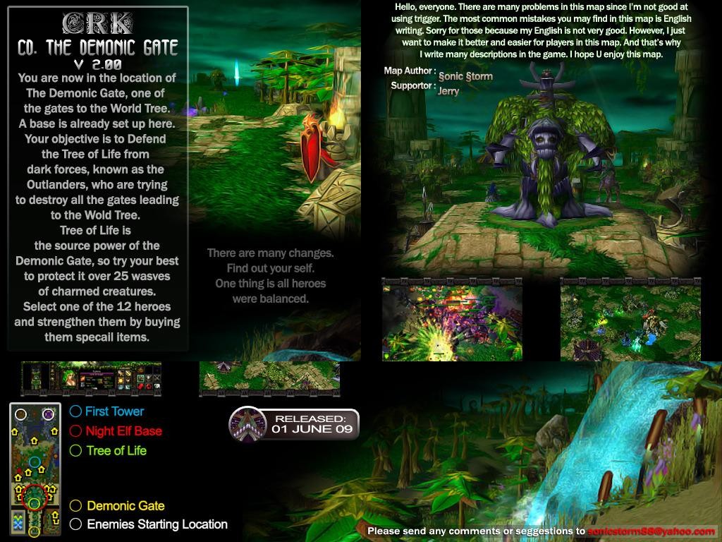 CRK.CD The Demonic Gate v2.00 - Warcraft 3: Custom Map avatar
