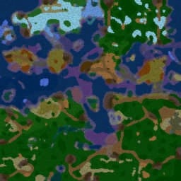 Cruzadas -Guerras Medievales 2.9 - Warcraft 3: Mini map