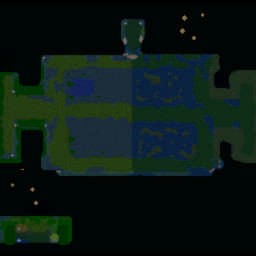 Curse Hell Battle - Warcraft 3: Mini map