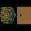Cursed Lands Siege v0.72e - Warcraft 3 Custom map: Mini map