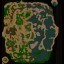 Cursed Lands Siege v0.73a - Warcraft 3 Custom map: Mini map