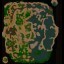 Cursed Lands Siege v0.73b - Warcraft 3 Custom map: Mini map