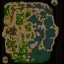 Cursed Lands Siege v0.74a - Warcraft 3 Custom map: Mini map