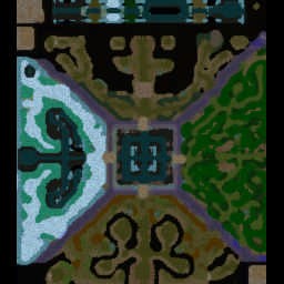 Dark Era Ressurection - Warcraft 3: Mini map