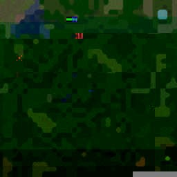 Dark wpk AI 1.3 - Warcraft 3: Mini map