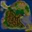 Darwins Island 2.51 A. - Warcraft 3 Custom map: Mini map