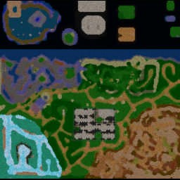 DBB Alpha 9 - Warcraft 3: Mini map