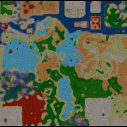 DBZ Tribute 2008 V9 - Warcraft 3: Mini map