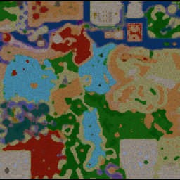 DBZ TributeLegend AF V6 FinalVersion - Warcraft 3: Mini map