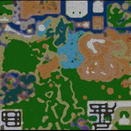 DBZ VN Extrerted 1.0 - Warcraft 3: Mini map