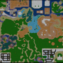 DBZ Tribute EX - Warcraft 3: Mini map
