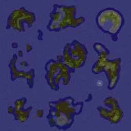 Dead Man's Chest v1.0 - Warcraft 3: Mini map