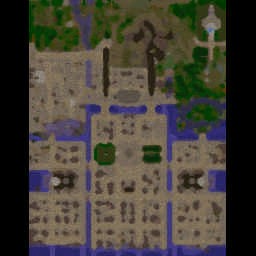 Dead Men Walking V1.Xmas - Warcraft 3: Mini map