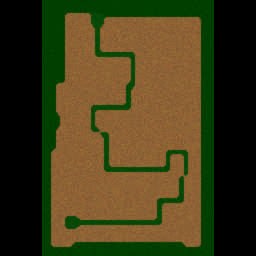 Deadly Ground - Easy Editon - Warcraft 3: Mini map