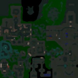Decent of Tenebris V1.1 - Warcraft 3: Mini map