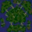 Deep Forest Warcraft 3: Map image