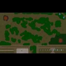 Defence of Bangau 1.0 - Warcraft 3: Mini map