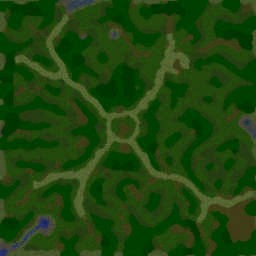 Defensa de los Creeps - Warcraft 3: Mini map