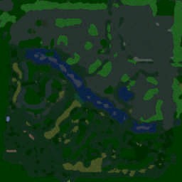 Defense of New Generation v5.84D3E - Warcraft 3: Mini map