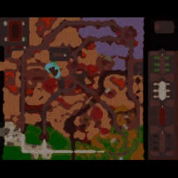 Demons world v2.1 - Warcraft 3: Mini map