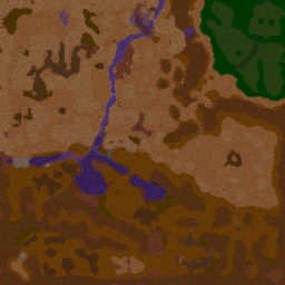 Der Kampf um das Brachland beta 1.0 - Warcraft 3: Mini map