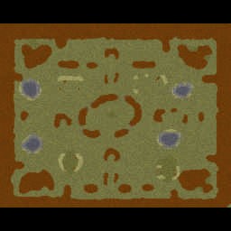 Desert of Bones - Warcraft 3: Mini map