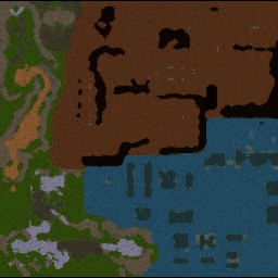 Diablo III Halls of Agony v.1.0c - Warcraft 3: Mini map