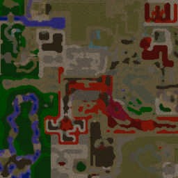 DiabloCraft_ThroneOfDestruction - Warcraft 3: Mini map