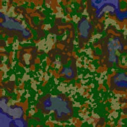 Digimon Jungle Wars 2.1A - Warcraft 3: Mini map