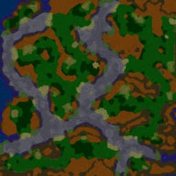 Dino Fight 1.0.1* BETA - Warcraft 3: Mini map