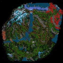 東方幻想鄉DOTS v0.966e - Warcraft 3: Mini map