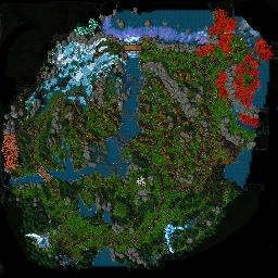 东方幻想乡DOTS v0.988h fix2 - Warcraft 3: Mini map