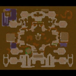 Dragon ball Z and GT V.Ultra - Warcraft 3: Mini map
