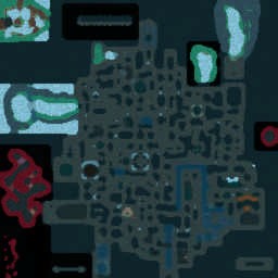 Dungeons and Dragons - Warcraft 3: Mini map