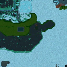 Dusk of Night BETA [Versão 1] - Warcraft 3: Mini map