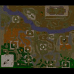 DW6 Wu Zhang Plains V2.3r - Warcraft 3: Mini map