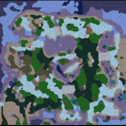 Dwarfen Clan-Wars v3.1 - Warcraft 3: Mini map